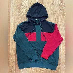 Green/Red/Black XL Hoodie